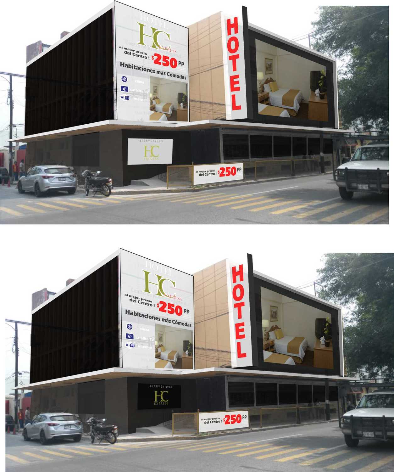 LONA IMPRESA A COLOR PARA EXTERIOR<br>